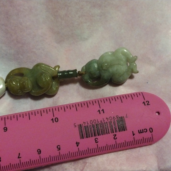 Jade necklace - choker - Picture 8 of 9